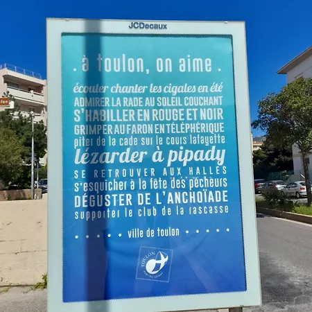 Ubytování v soukromí A 100m Des Plages Toulon